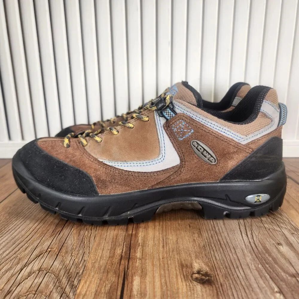 Lowa Tempest Lo Womens Size 9 Brown Suede Trekking Hiking Outdoor Sneakers Shoes